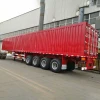 50t Lorry Cargo Semi Trailer Close Box Heavy Duty Semi Trailer