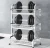 Import Tableware  2 Tier Iron Wire Kitchen Cabinet Dish Drying Drainer Drying Rack Dish Rack from China