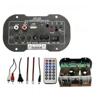 Taidacent 6 Inch 8 Inch 10 Inch Car Subwoofer Power Amplifier 220V 12V 24V Car Audio Amplifier Audio Speaker Board