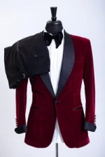 Tailored custom Groomsmen Wedding Ceremony Wool Men Suit