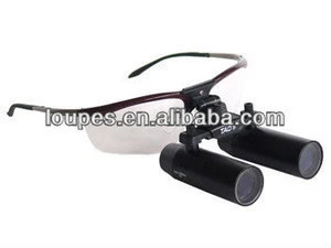 TAOS NS 5.0X prismatic dental surgical loupes flip up magnifiers