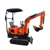 Tder New Small 1ton Mini Crawler Excavator Machine with Low Price Sale