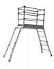 telescopic multi-purpose scaffolding ladder