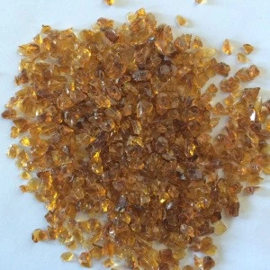 The cheapest blue color glass sand chips 2-4mm for terrazzo making