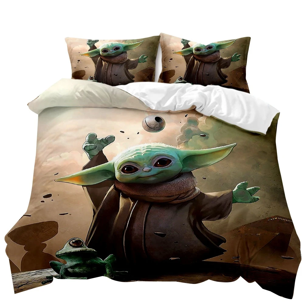 The factory directly supplies fashionable boy&#x27;s duvet cover, 3D digital printing bedding, cartoon children&#x27;s bedding with high