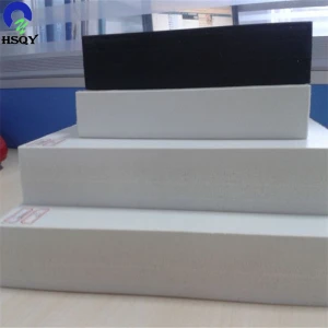 Thickness Rigid closed-cell white PVC Foam board sheet wholesale