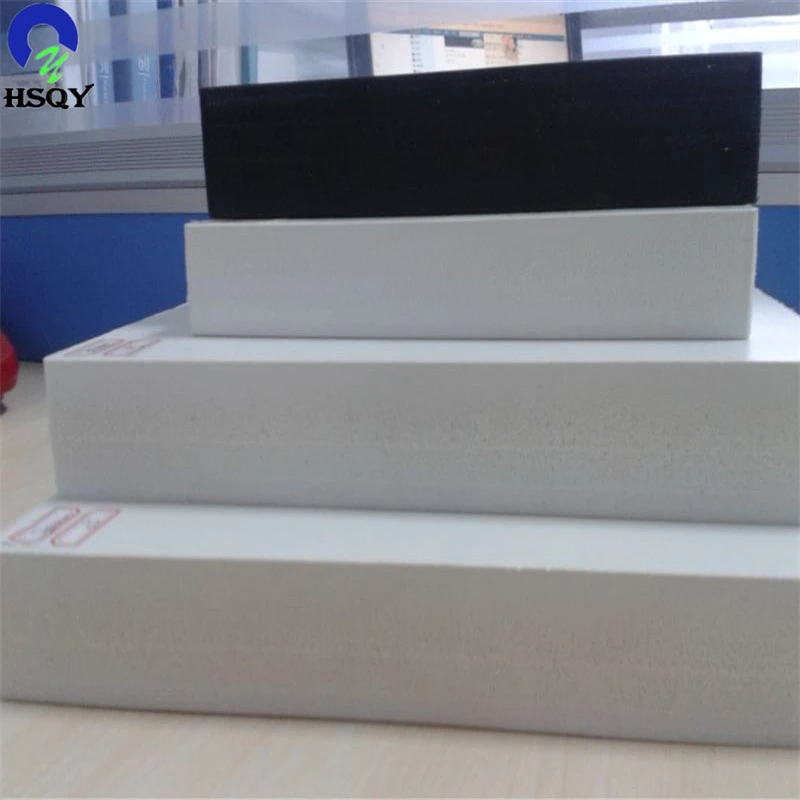 Thickness Rigid closed-cell white PVC Foam board sheet wholesale