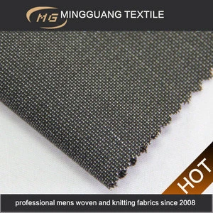 This year popular polyester viscose elastane/spandex fabric for mens suit/trousers