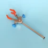 Three Finger Double Adjustable Clamp For Lab Use