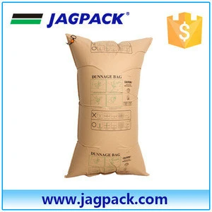 To fill void kraft paper air bag nice and cheap air dunnage bag reusable paper air bag