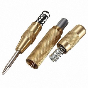 Top quality CNC milling aluminum 5 Inch Automatic Pin Punch Strike Spring Tool Center Pin