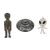Import Toy Product Fizzy Bath Bombs with Alien Landing Organic Bath Toys for Kids Perfect Christmas Gift Set from China