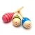 Import Toys For Kids 2019 Montessori Small Wooden Sand Hammer Colored Baby Toys Wooden Musical Instruments from China