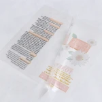 Transparent Self Adhesive Label Custom Printing Sticker Private Colorful Label