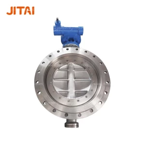 Triple Eccentric DN600 Stainless Steel Butterfly Valve From CE Supplier