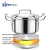 Import Triply Stainless Steel stockpot  cooking pot kitchen soup pan from China