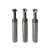 Tungsten Steel Nano Black Coating up and Down Chamfering Cutter 90 Degree Tungsten Carbide Milling Cutter Front and Back Deburring Chamfering Cutter
