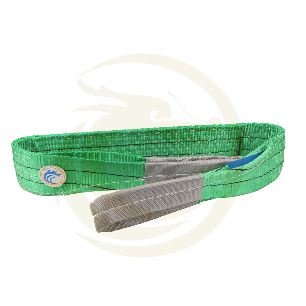 Buy Tuv/gs Folded Eye Polyester Flat Webbing Sling from Qingdao ...