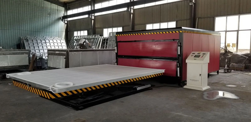 Two Layers Glass Facade Laminating Laminated Glass Processing Making Machines