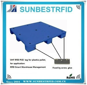 UHF RFID Tag for supply chain plastics pallet management