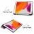Ultra Slim Tablet Cover Three Folded PU Leather Smart Flip Case With Pen Slot For iPad 10.2&quot;Inch