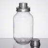 Unique Cheap Mason Jar Transparent Glass cocktail shaker wholesale