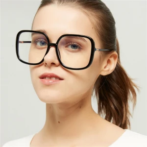 Unisex simple and big frame eye Protection Computer anti-blue Glasses
