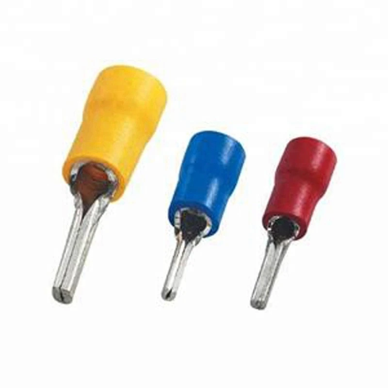 UNIZEN Pin shape insulated crimping cable lugs PTV electrical cable end terminals
