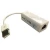 Import USB LAN card USB2.0 to ethernet adapter 10Mbps/100Mbps 9700 USB to RJ45 for PC white from China