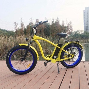 used electric bicycles bike electric mens beach cruiser for outdoor riding