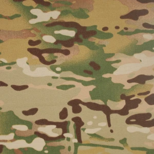 Uses outdoors desert oasis cotton nylon military camouflage print fabric