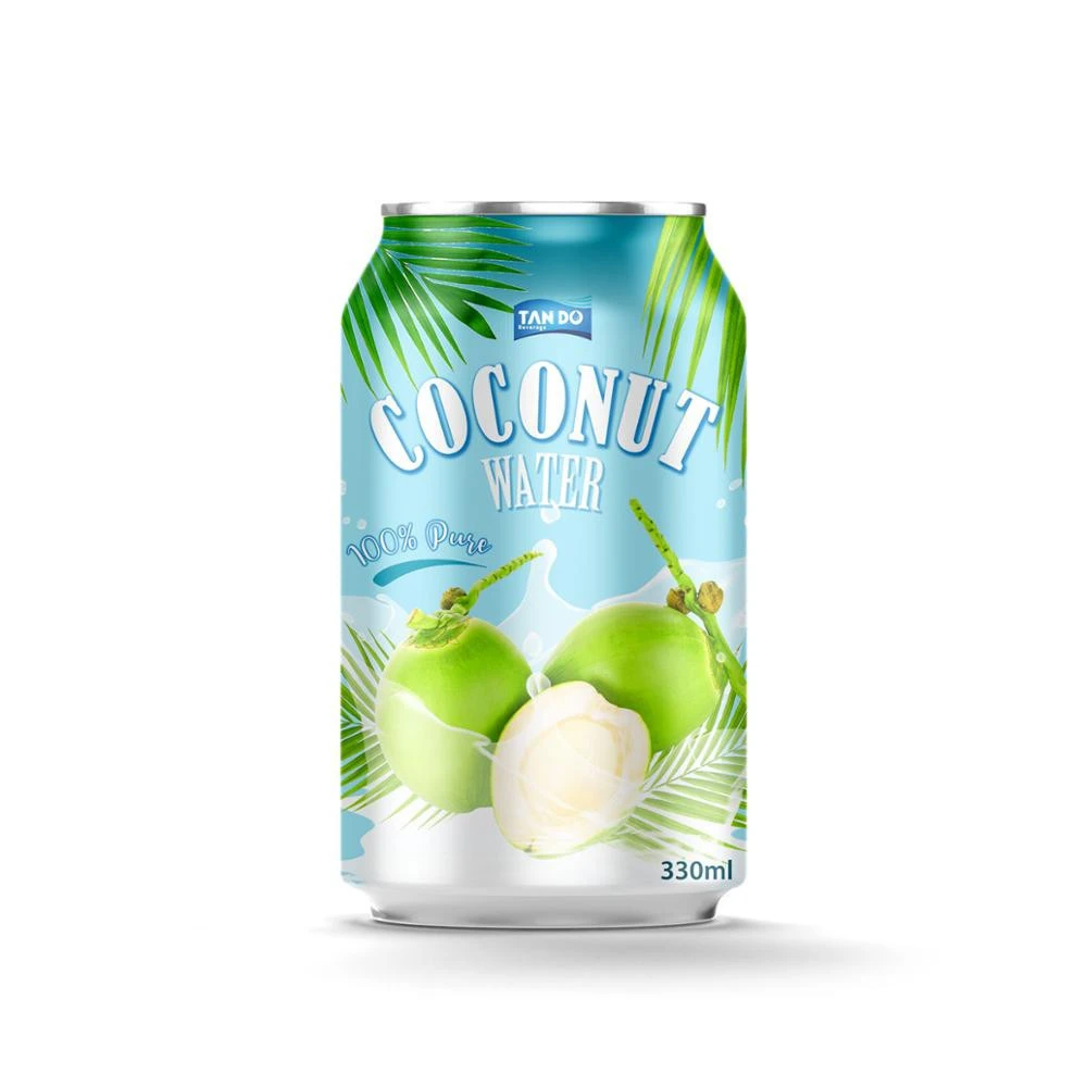 Vietnam 100% pure coconut water drink with Grape wholesales OEM factory