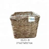 Vietnam wholesale handmade seagrass craft wicker home derco rattan houseware woven storage water hyacinth planting basket