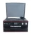 Import vintage record player ,usb vinyl turntable player with AM and FM radio from China