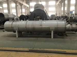 Water cooled shell and tube condenser  tube heat exchanger