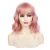 Import Water wave pattern wig head cover color daily short hair fluffy thin bangs wig head cover short curly hair wig head cover from China