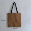 Waterproof Large Capacity Washable Kraft Paper Flower Bag Packing Staff Pots Kitchen Storage Bag