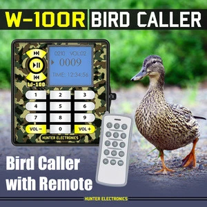 Waterproof MP3 Bird Decoy with Remote Control and WEEKLY timer ORIGINAL MANUFACTURER