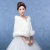 Import Wedding Jackets Elegant Winter Bride Bridesmaid New Faux Fur Bridal Wrap Jacket Coat Bride Coat Wedding 2019 from China