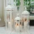 Import White garden decoration wedding candle moroccan lantern set of 3 metal lantern from China
