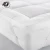 Import White Luxury 100% Cotton Goose Down Feather Hotel Bed Mattress Pad Topper For Five Star from China