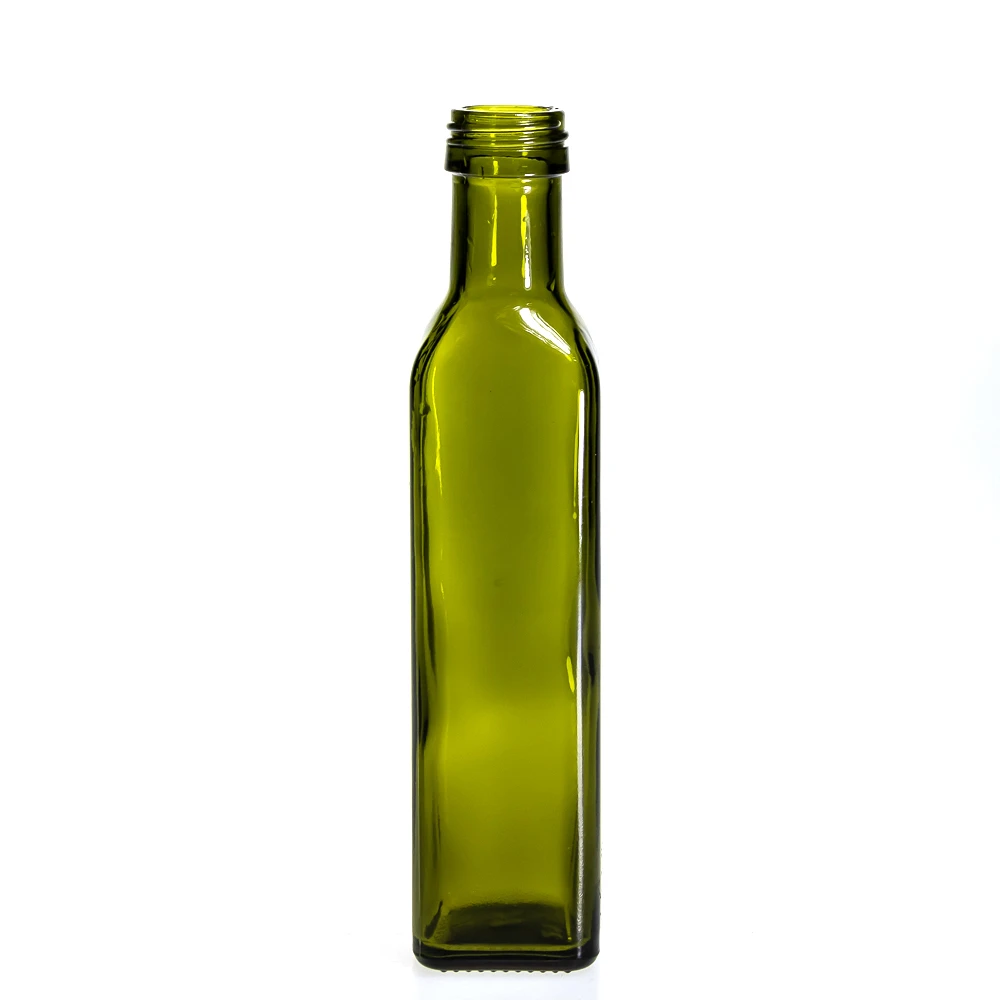 Wholesale 250ml 500ml 750ml 1000ml Marasca Green Glass Olive Oil Bottle