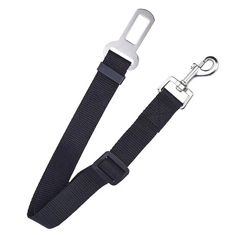 Wholesale Black Adjustable Car Seat Safety Belt For Dog and Car