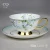 Import wholesale blank sublimation porcelain tea coffee cup saucers ceramic custom printing drinkware from China