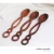 Import Wholesale Brown Wooden Spoon Bay 100% Natural Feaure Serving Scoops from Vietnam