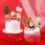Import Wholesale christmas cupcake toppers decoration paper cake topper from China