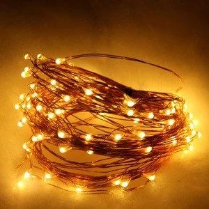 Wholesale Christmas Party Decoration Copper Wire LED Holiday Outdoor Light String