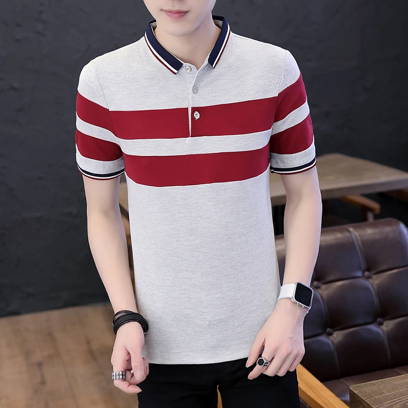wholesale factory in china short sleeve cotton polo shirt for man
