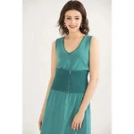 wholesale guangzhou female dress knitting elegant ladies outing dresses summer  dress