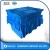 Import Wholesale heavy duty pp storage stackable moving plastic tote box with lid from China